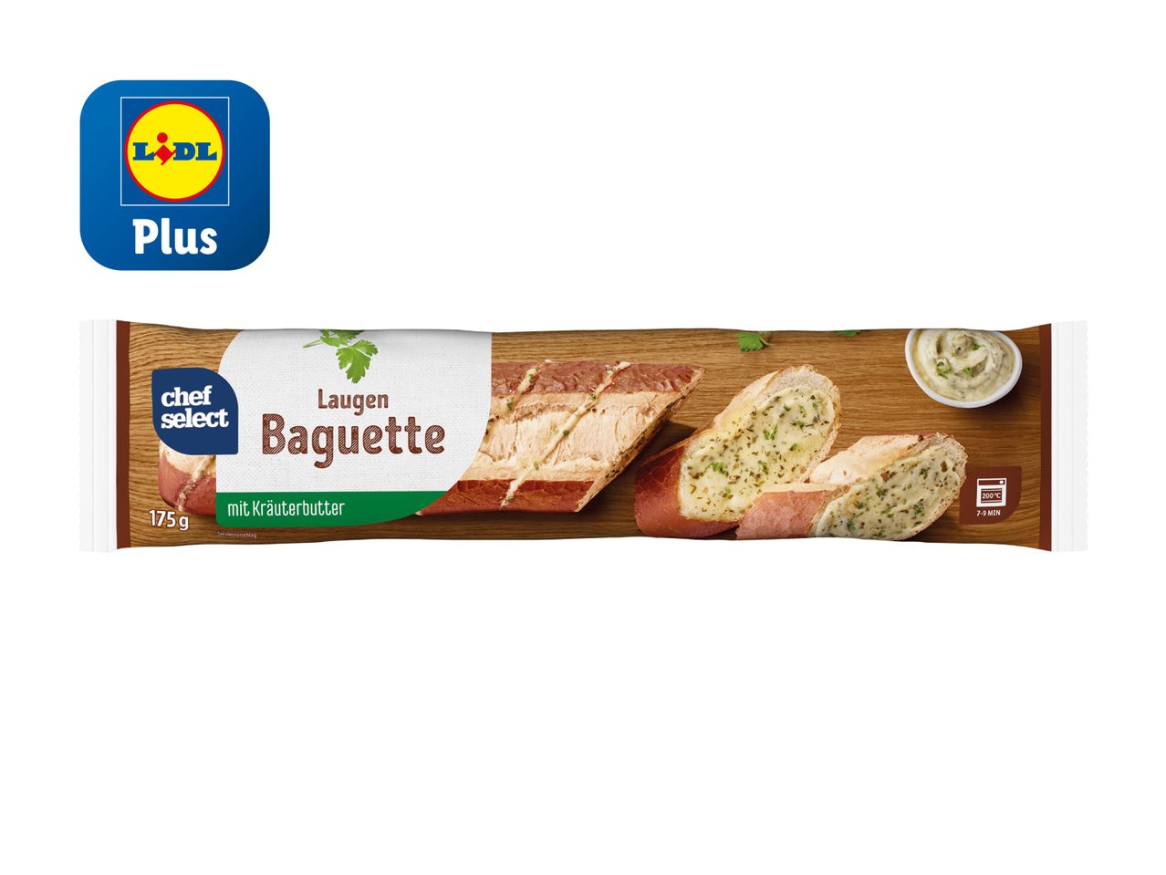 Lidl Plus Tiefkühlbaguettes.