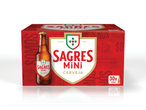 30 mini cervejas Sagres.