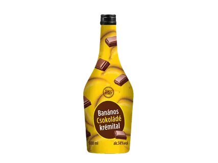 Banános csokoládé krémital