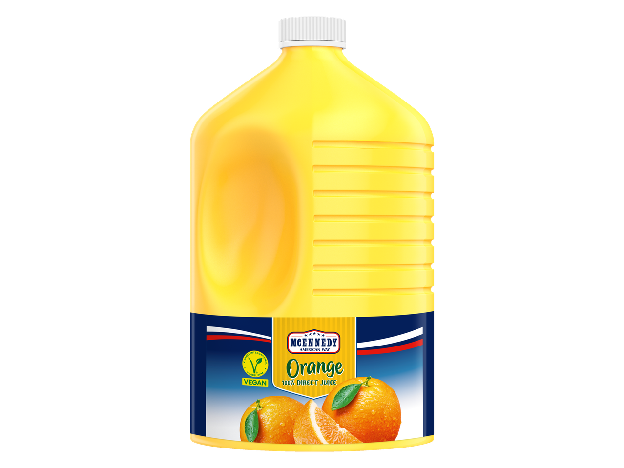 McEnnedy svaiga apelsīnu sula 100% tiešā spieduma, vegāniska