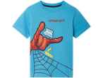 Blue Spider-Man kids' t-shirt with fun print.