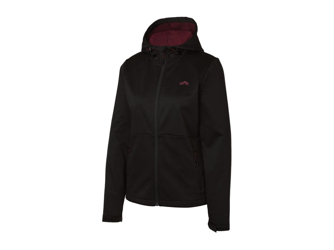 CRIVIT Ladies’ Black Softshell Jacket