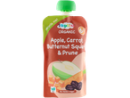 Lupilu Organic Apple, Carrot, Butternut Squash & Prune baby food pouch.