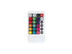 Telecomandă pentru iluminare LED RGB cu diferite efecte de lumină.
