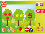 Joc Playtive de învățare cu fructe, magneți și numere, pentru copii de peste 3 ani.