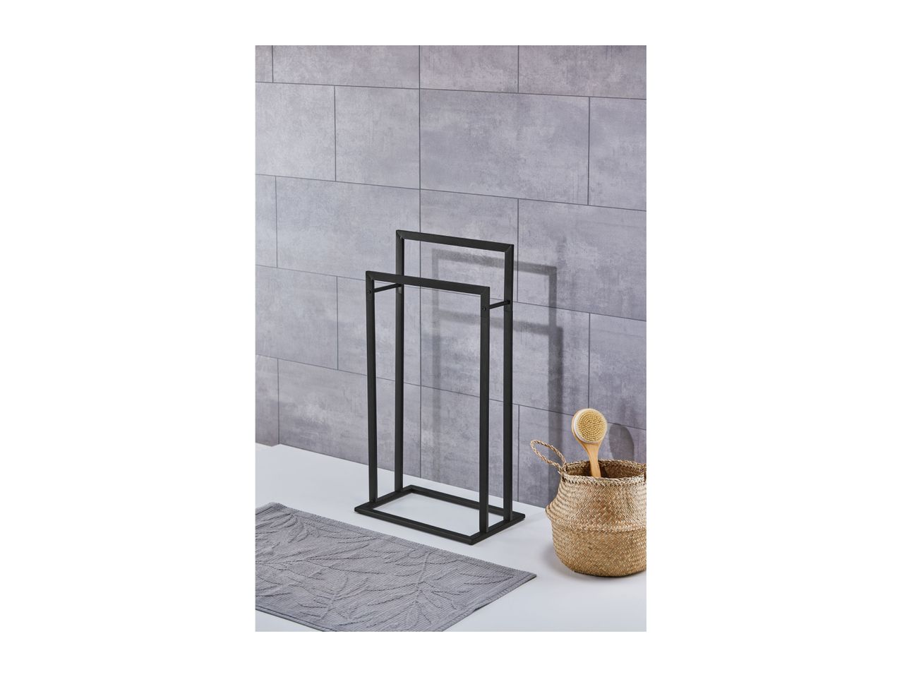 Go to full screen view: Livarno Home Towel Ladder/​Towel Holder - Image 3