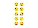 Ti sjove emojis klistermærker.