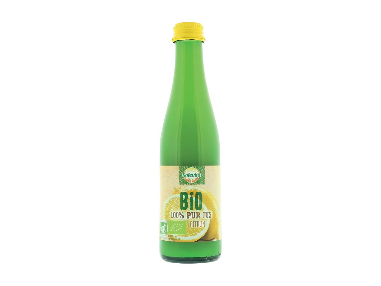 Bio 100 pour 100pur jus gingembre et citron - Solevita