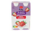 Iogurte líquido Milbona sem lactose de morango com Nutri-Score A.