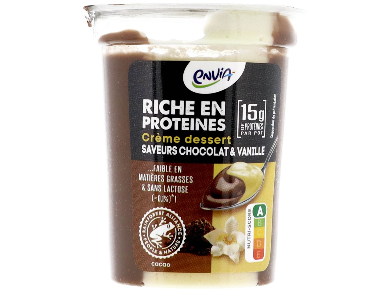 Crème dessert duo protéinée