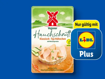 Rügenwalder Mühle Veganer Hauchschnitt