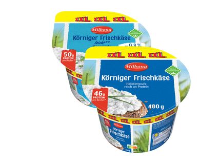 Milbona Körniger Frischkäse XXL
