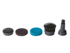 Acessórios para escova de limpeza elétrica Silvercrest®: 5 acessórios diferentes de escovas e almofadas.
