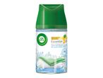 Air Wick Essential Oil с аромат на свежо спално бельо и бял люляк, предлагащ до 70 дни свежест.