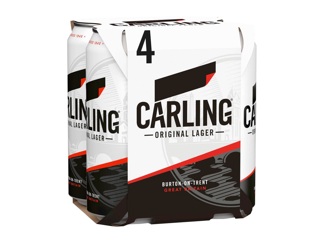 Go to full screen view: Carlsberg Carling Lager - Image 1