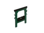 Zelený pilový kůň Parkside.