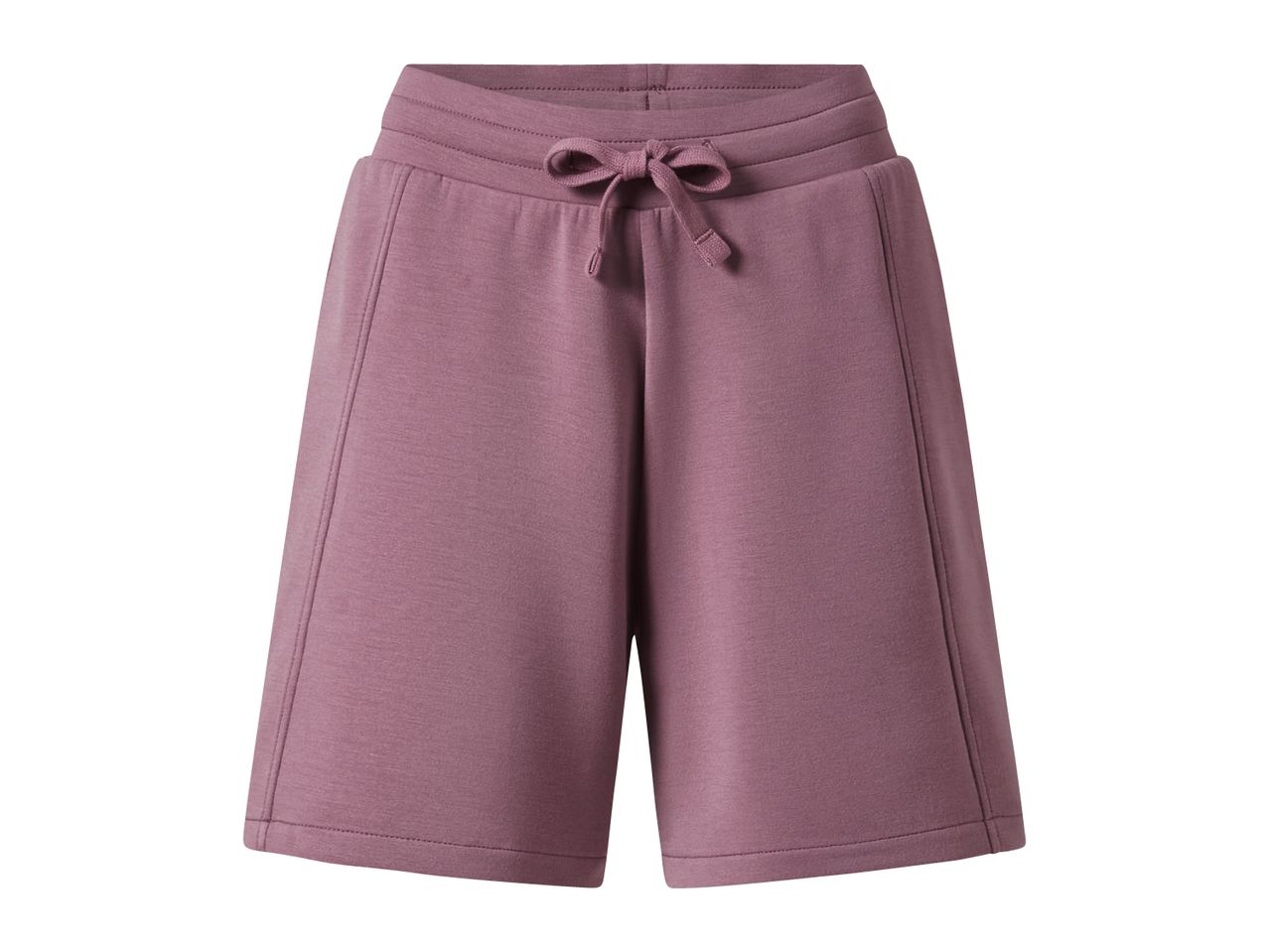 Dusty rose women's drawstring shorts