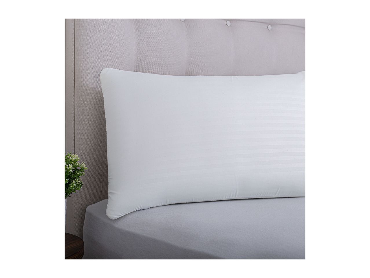 Go to full screen view: Silentnight Memory Foam Anti - Bacterial Pillow - Image 5