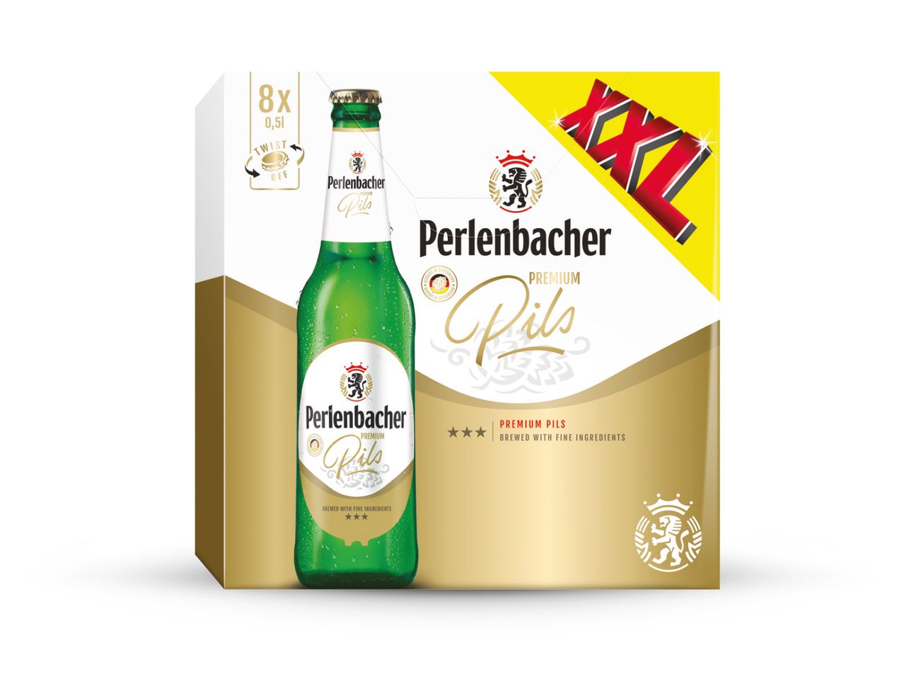Perlenbacher Pils pivo, XXL pakiranje.