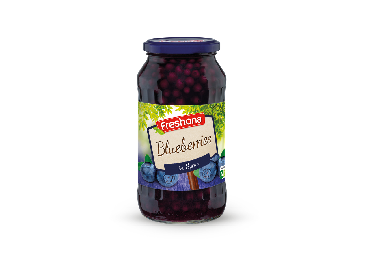 Staklenka Freshona borovnica u sirupu
