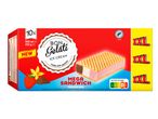 Paquet de sandwichs glacés Bon Gelati Mega Sandwich XXL aux saveurs fraise, vanille et cacao.