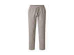 Beige Leinenhose mit Kordelzug