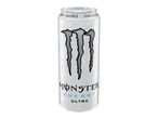 Κονσέρβα ενεργειακού ποτού Monster Ultra, χωρίς ζάχαρη και θερμίδες.