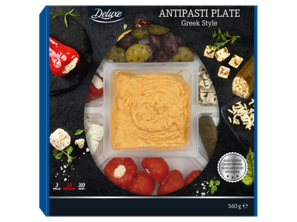 Görög stílusú antipasti tál