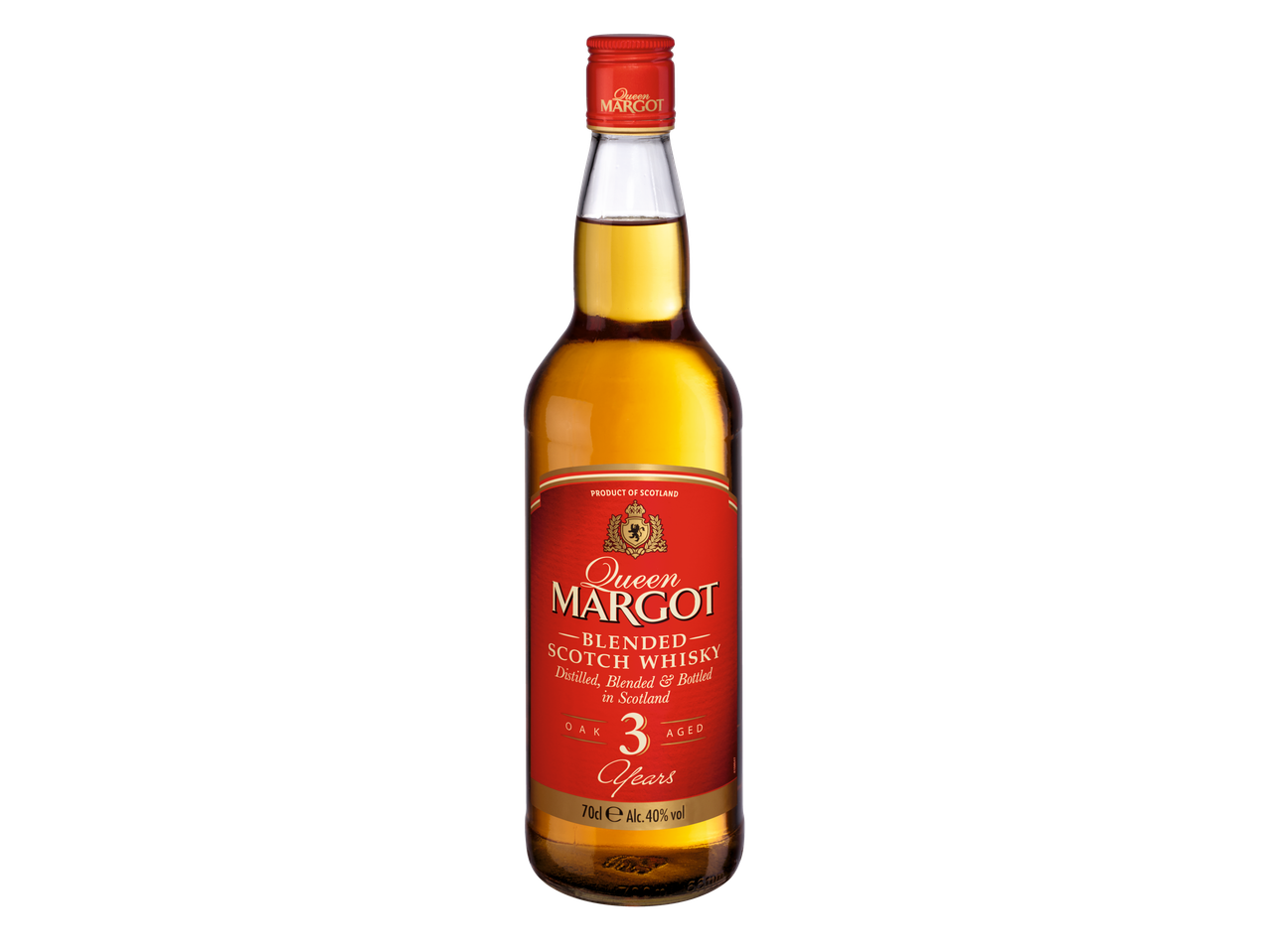 Queen Margot 3-jähriger Blended Scotch Whisky.