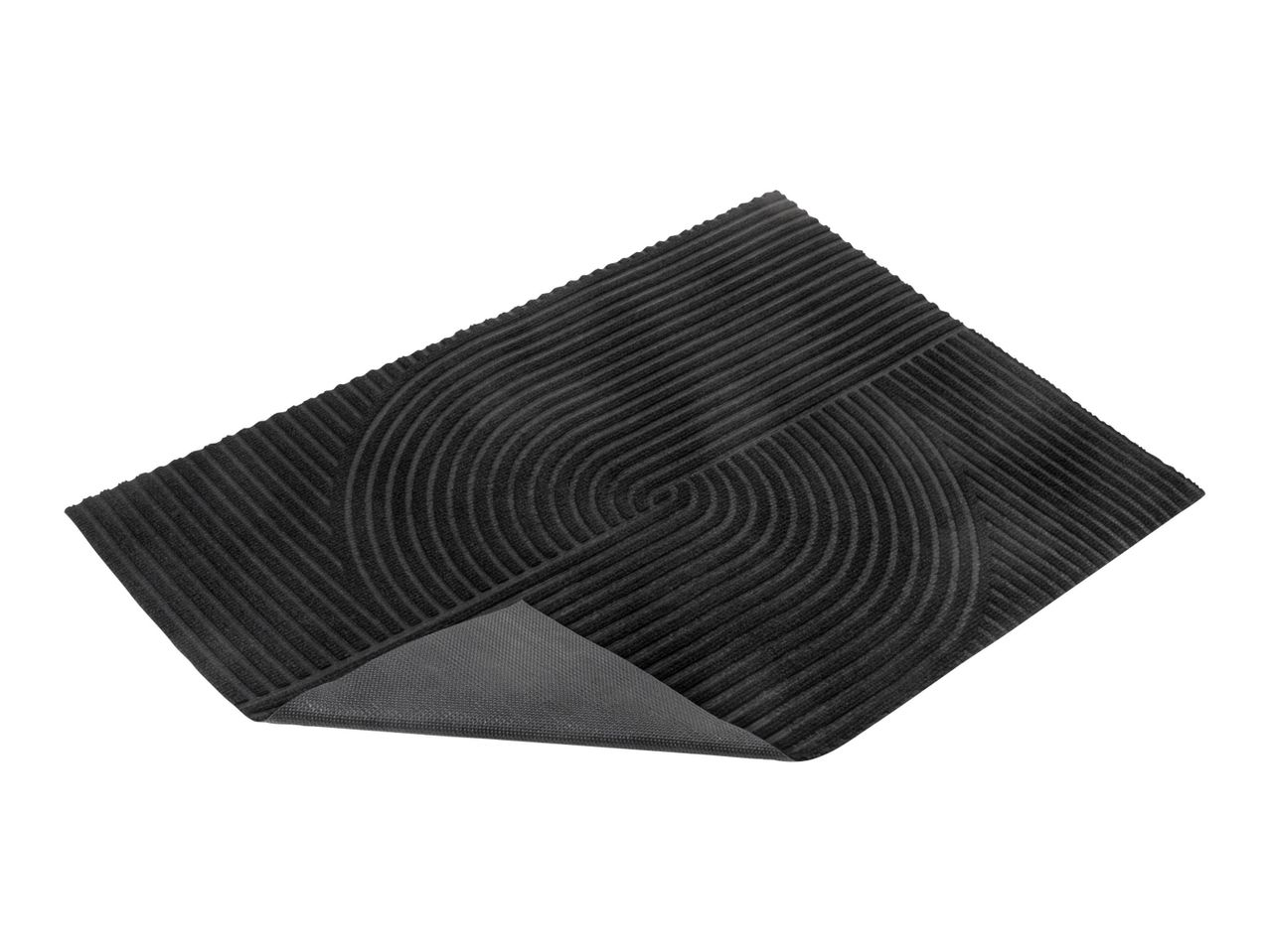 Go to full screen view: Livarno Home Doormat - Black - Image 4