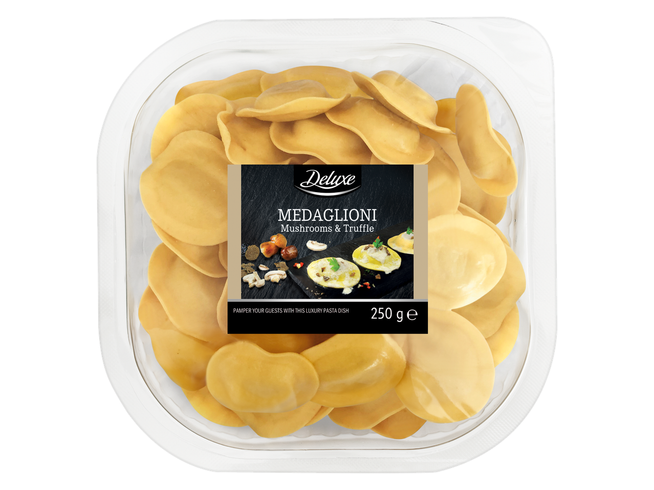 Deluxe Medaglioni ar sēnēm un trifēlēm.