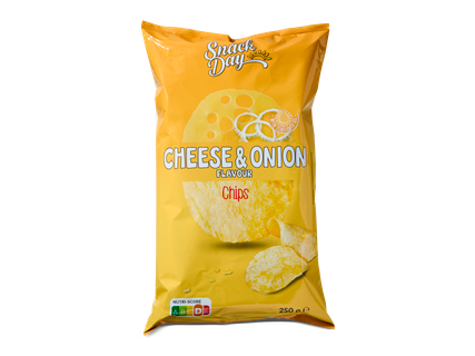 Cheese onion chips