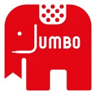 Jumbo-Logo mit Punktzahl.
