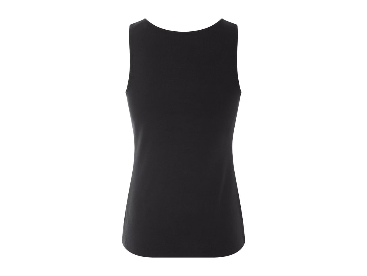 A black women's sleeveless top.