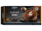 Deluxe Tartufo Nero: šokolaadijäätis vanilliga, kaks portsjonit.