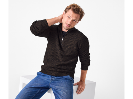 Férfi kötött pulóver