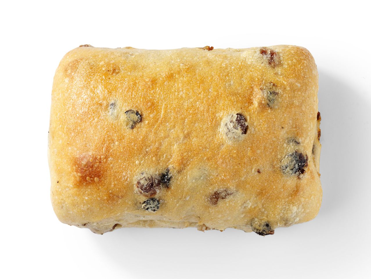Ga naar volledige schermweergave: Broodje met rozijnen en krenten - afbeelding 1