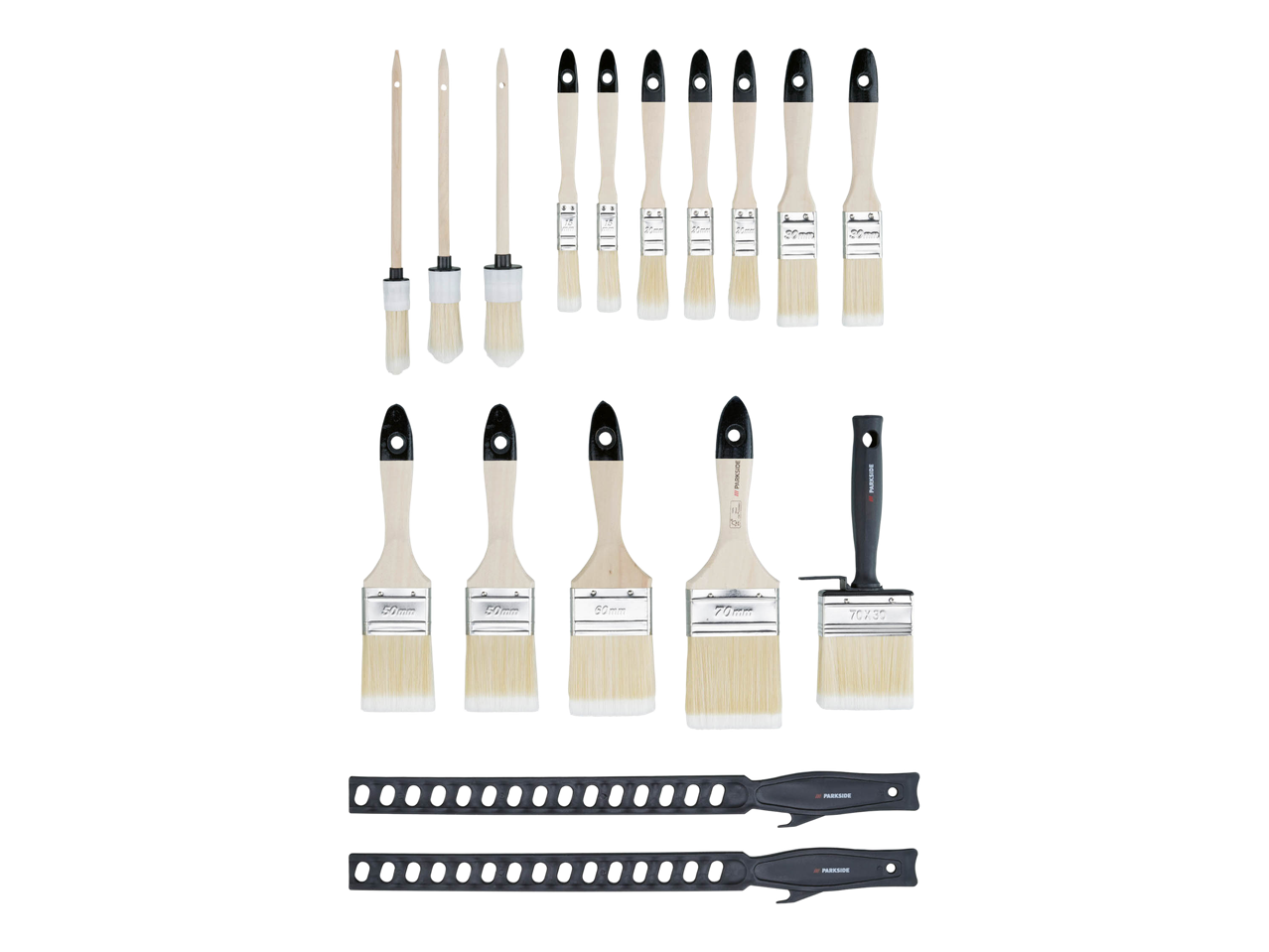 Set pennelli, 17 pezzi