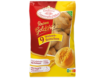 Conditorei Coppenrath & Wiese Unsere Goldstücke Weizen-Brötchen