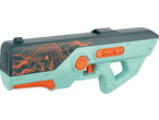 Lupilu Electric Water Pistol in teal and orange with circuit board design