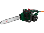 Green PARKSIDE® electric chainsaw with 'AUTO STOP' feature