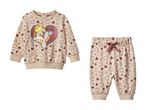 Sød baby-tøj sæt med Lola Bunny motiv og hjerter.