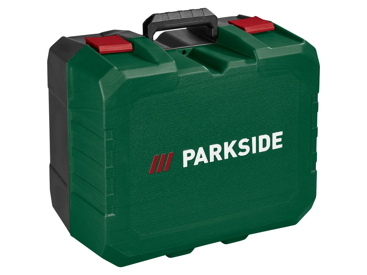 Zöld Parkside® szerszámkoffer 20 V-os akkus körfűrészhez