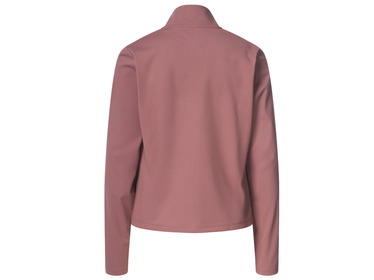 Сшпртно яке в цвят пепел от рози, с изглед отзад.