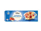 Gelatelli: strawberry and white chocolate ice cream pots.