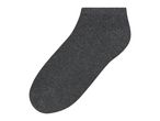 Μια σκούρα γκρι κάλτσα ankle.