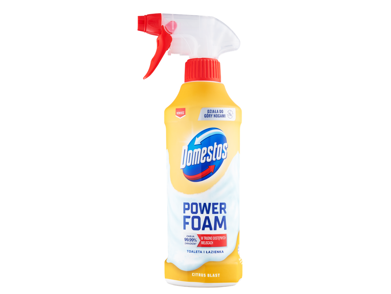 Domextos Power Foam Citrus Blast: purškiamas valiklis.