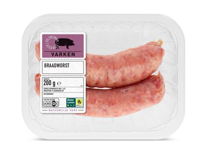 Diverse kleinverpakkingen vlees