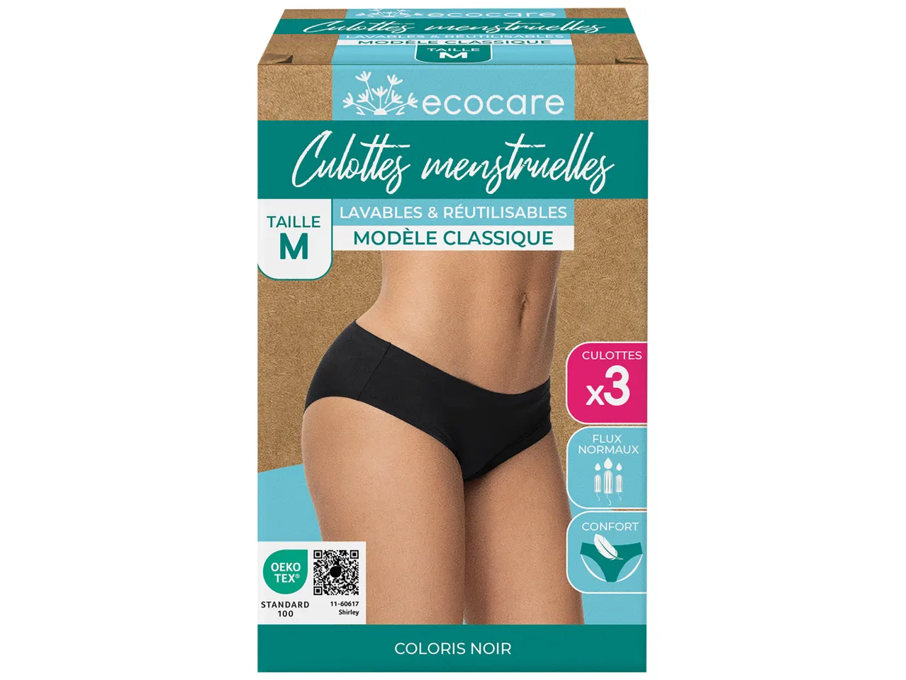 Aller en mode plein écran : Culottes menstruelles - Image 1