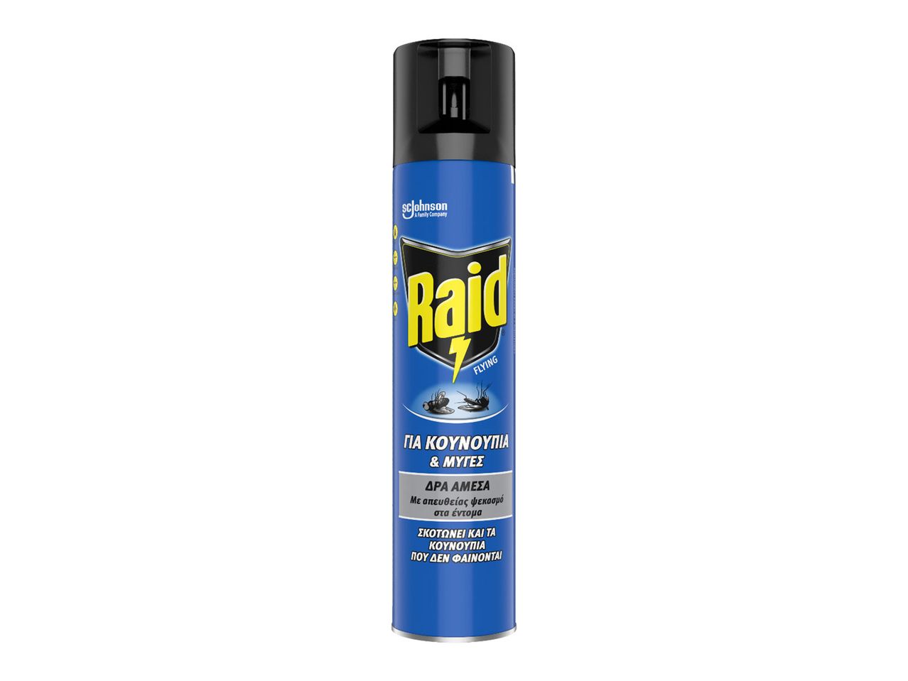 Αεροζόλ Raid για έντομα.